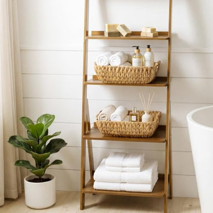 StorageWorks Wicker Baskets for Shelves, Hyacinth Storage Baskets