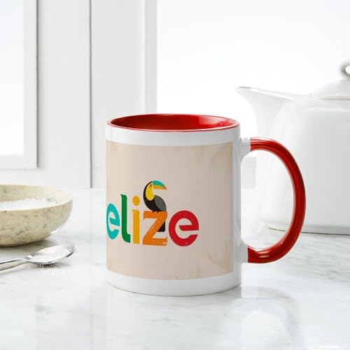 CafePress Belize Mug 11 oz (325 ml) Ceramic Coffee Mug