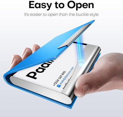 Padike Business Card Holder, Business Card Case Professional PU