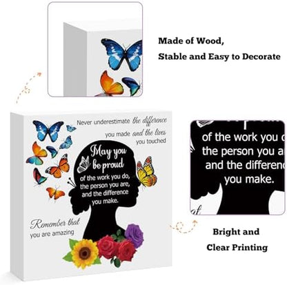 Inspirational Gifts for Women Friends Thank You Appreciation Gifts for