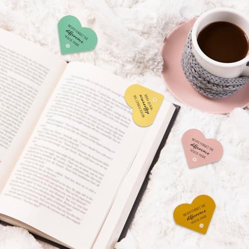4 Pcs Never Forget The Difference You Make Thank You Gifts