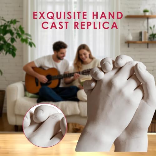 Hand Casting Kit with Extra Practice Pack, Non‐Toxic 3D Hand Mold Kit