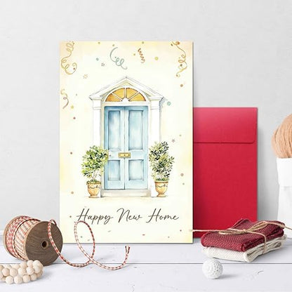 Happy New Home Congratulations Card for New Homeowners, Housewarming