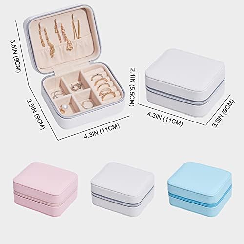 Travel Jewelry Organizer for Women, Small Jewelry Box for Girls Gift