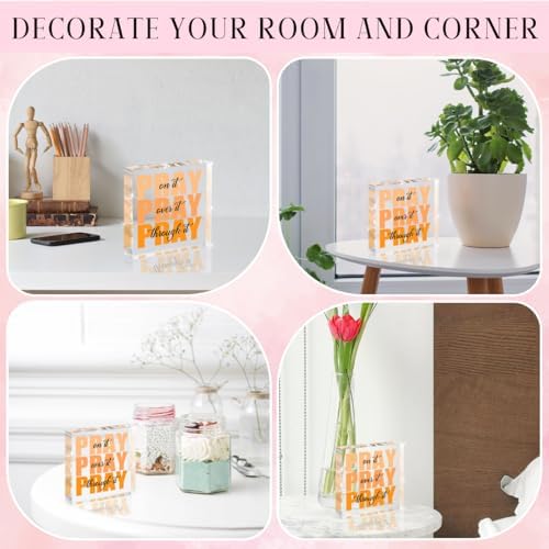 Orange Room Decor, Inspirational Christian Gifts for Women, Orange