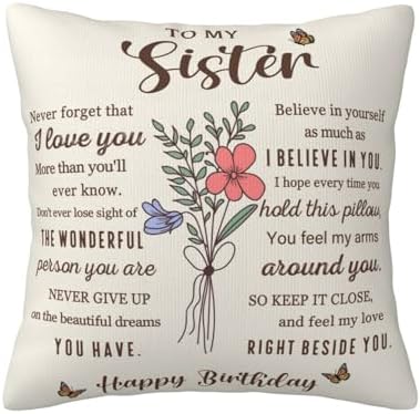 Sister Birthday Gifts, Gifts for Sister Birthday, Happy Birthday