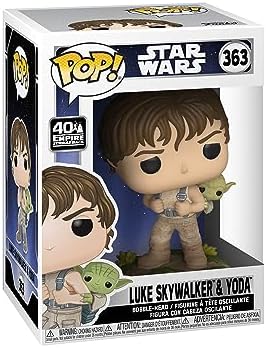 Funko Pop! Star Wars: Star Wars - Training Luke with Yoda