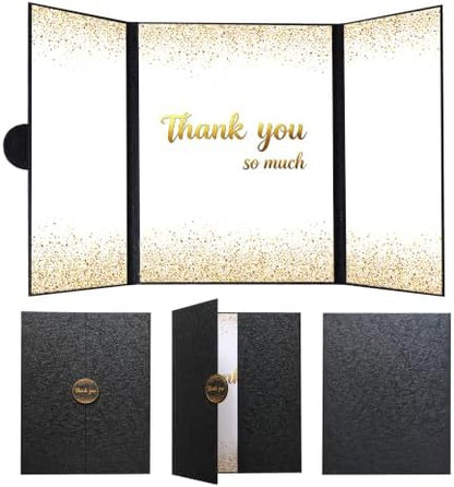 HAHZY Large Thank You Card, Appreciation Gift Card for Women Men
