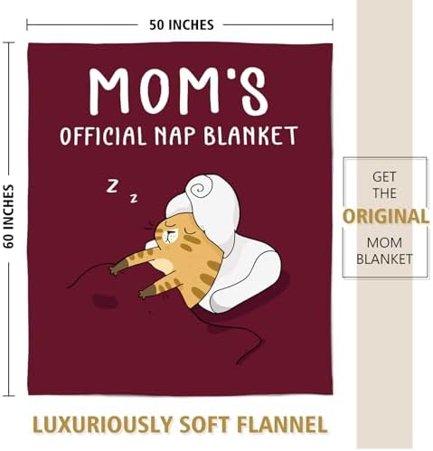 SteadStyle Mom Gifts from Daughter or Son, Mom Birthday Gifts Blanket