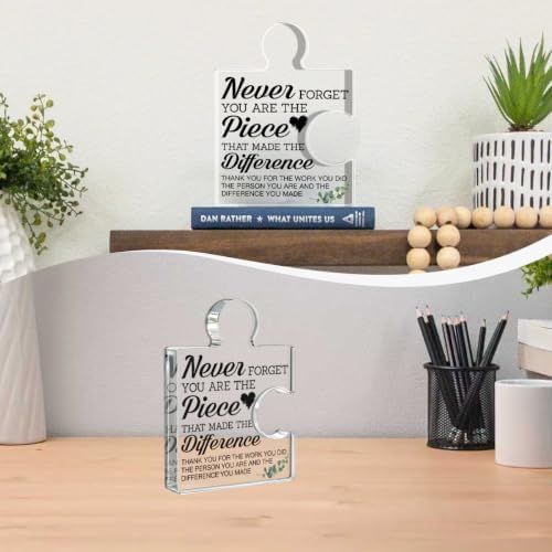 Thank You Appreciation Gifts for Coworker Retirement Desk Decor