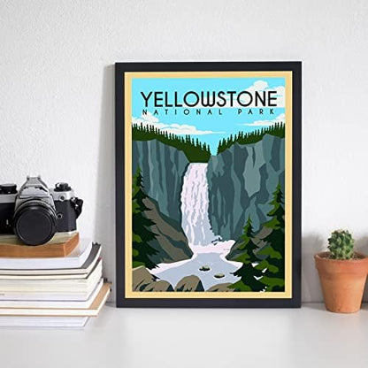 6 Retro National Park Prints, Wall Art & Decor - Grand Canyon
