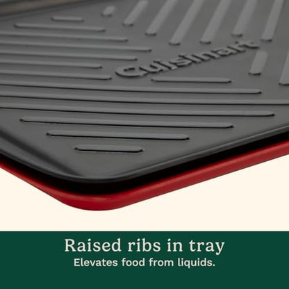 Cuisinart Grilling Prep and Serving Tray, Dishwasher-Safe, 2-Pc