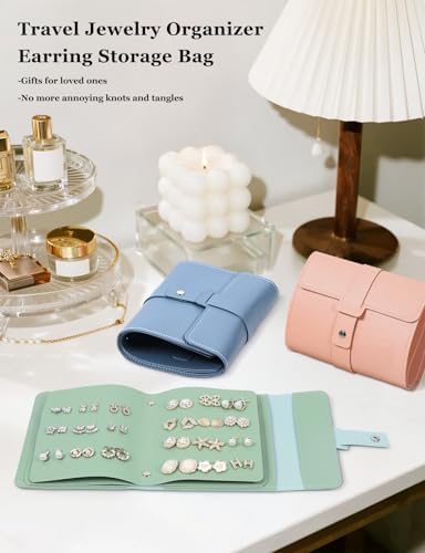 Hatori Earring Holder Organizer with Foldable Book Design Stud Book