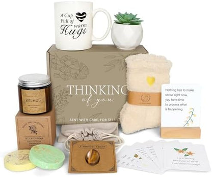 Sympathy Gift Baskets - Care Package Get Well Soon Gifts for Women
