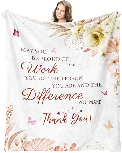 Employee Gifts, Thank You/Appreciation Gifts for Women Blanket
