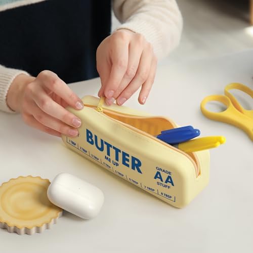 Genuine Fred BUTTER ME UP Silicone Pouch, Soft Flexible Material with