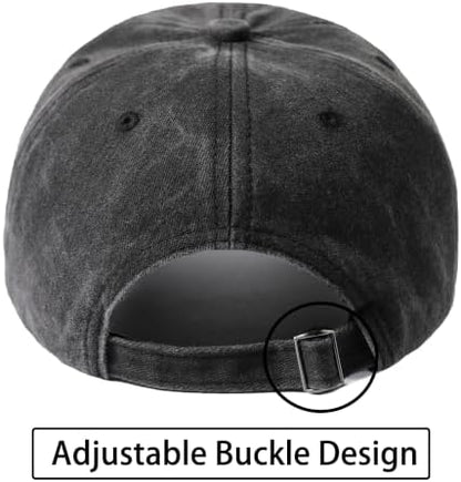 Vintage Washed Baseball Caps Birthday Gift Hats for Men Womens