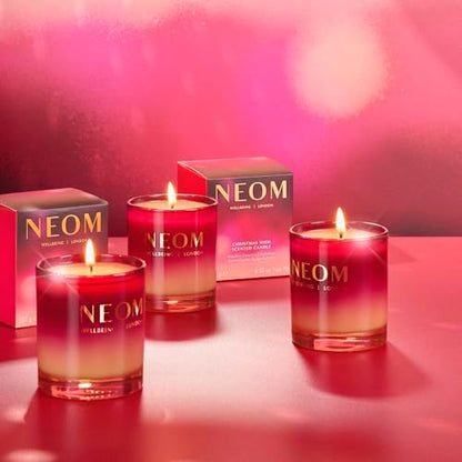 NEOM Christmas Wish Candle, 1 Wick | Mandarin, Cinnamon & Tonka Bean I