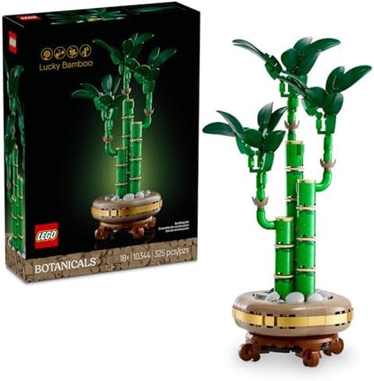 LEGO Botanicals Lucky Bamboo Building Set - Artificial Plant for