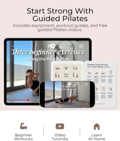 Pilates Kit | Pilates Equipment Set for Home Workouts | Accessories &