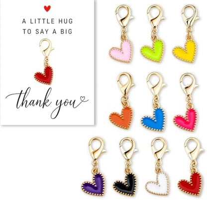 30Pcs Pocket Hug Heart Keychain Bulk Thank You Gifts for Teachers