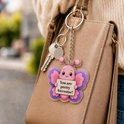 Inspirational Gifts Bulk for Women Coworkers Thank You Keychains
