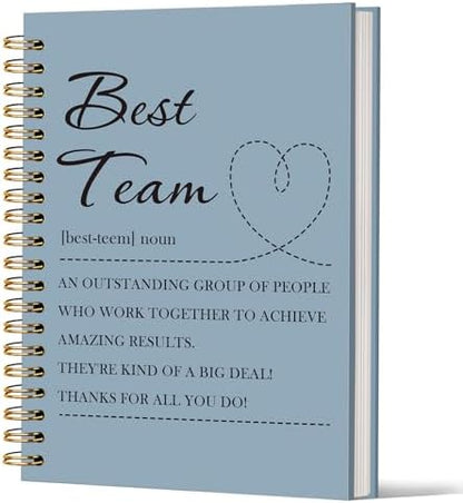 Lacama Thank You Gifts for Team Notebook Gifts for Team Teammate Work