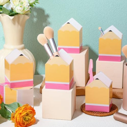 Sherr 6 Pcs Pencil Shaped Pen Holder, Teacher Appreciation