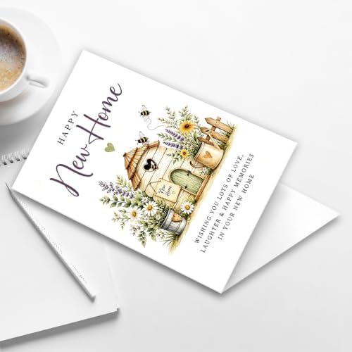 Hongshan New Home Card,Housewarming Gifts Congrats Card for New