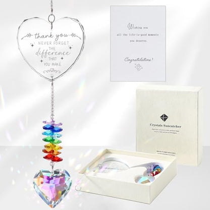 Thank You Gifts, K9 Crystal Suncatcher Thank You Gifts for Women