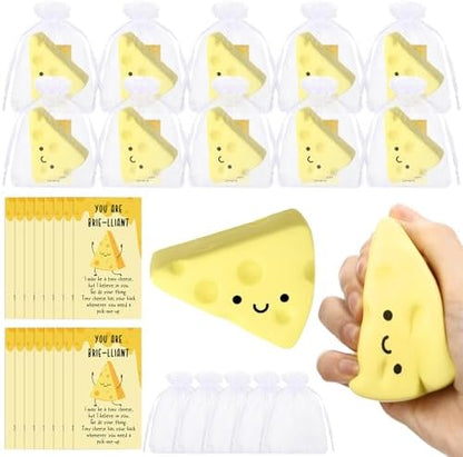 Hollowfly 30 Set Brain Bulk Relief Squeeze Gifts for Adult Student