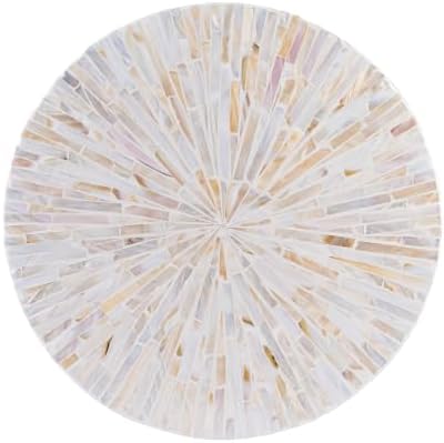 PEMAR 12.6” Handcrafted Mother of Pearl/Capiz Shell Lazy