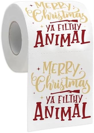 Funny Christmas Toilet Papers, Home Alone Christmas Bathroom