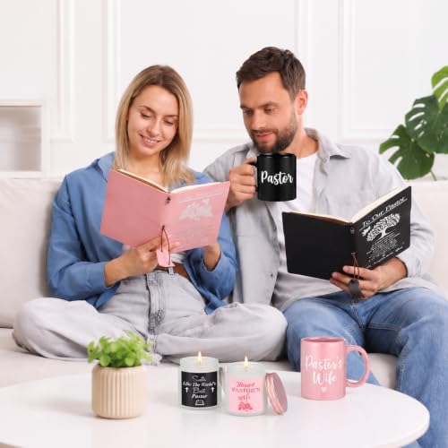 Aliceset 16 Pcs Pastor and Pastor Wife Appreciation Gift Set for Men