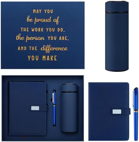 Honoson Blue Employees Appreciation Gift Set for Men Women