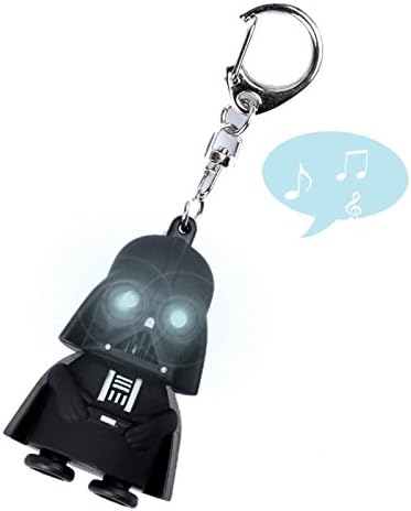 Little Prince Darth Vader Keychain with LED Flashlight & Sound