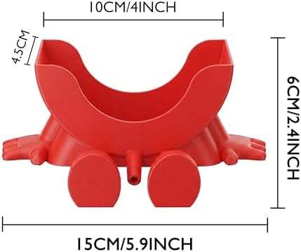 Cute Hanging Sponge Holder with Drainage & Legs, 3D Printed Funny Sink