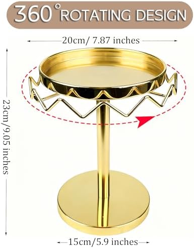 Sunglasses Organizer Rotating Stand, Stainless Steel Eye Glasses