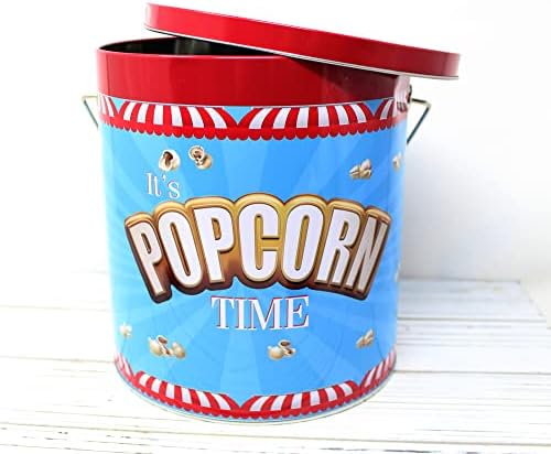Ultimate Game Night Gift Basket – In a reusable popcorn Tin container