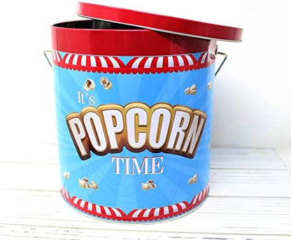 Ultimate Game Night Gift Basket – In a reusable popcorn Tin container
