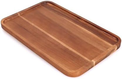 Large Wooden Trays for Serving Food Acacia Charcuterie Boards Party