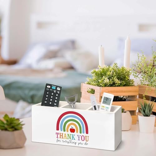 Teacher Thank You Gifts Pen Holder for Desk, Teacher Appreciation