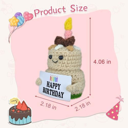 Handmade Crochet Cake Happy Birthday Gifts – Special Idea Desktop