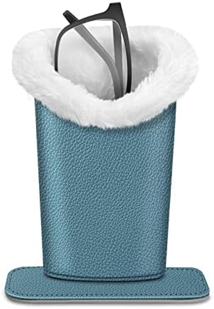 FINTIE Plush Lined Eyeglasses Holder, Glasses Stand Case For