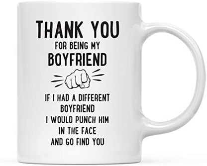 Andaz Press Funny Family 11oz. Coffee Mug Gift, Thank You for Being My
