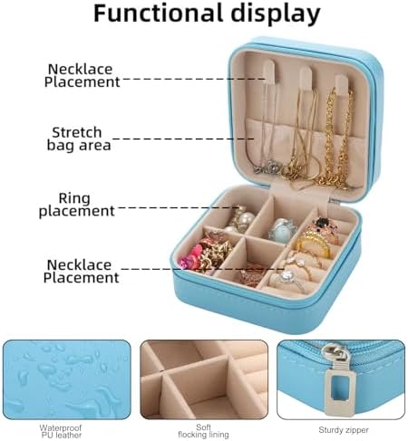 Bridesmaid Proposal Gifts Travel Jewelry Case Jewelry Travel Organizer