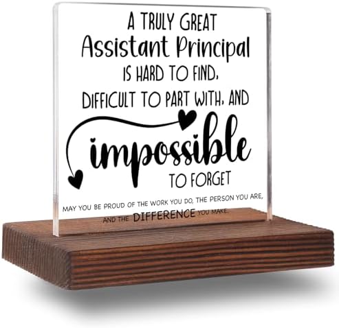 Assistant Principal Office Decor, Assistant Principal Gifts for Women
