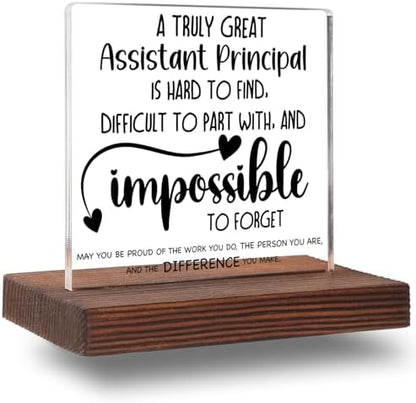 Assistant Principal Office Decor, Assistant Principal Gifts for Women
