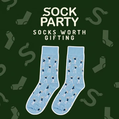 Funny Golf Socks For Men, Hilarious Golf Gift For Men, One Size 8-13