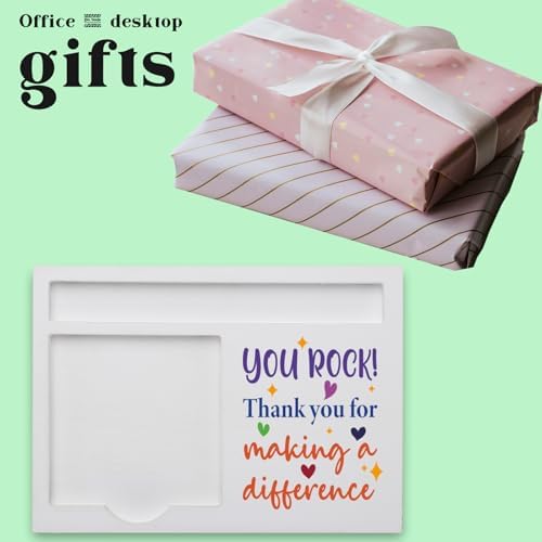 You Rock Inspirational Thank You Gift for Coworker Teacher Volunteer